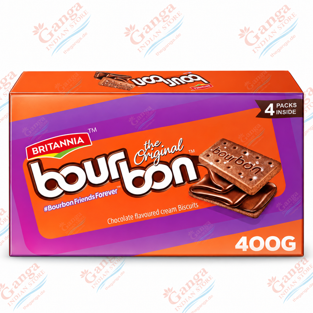 BRITANNIA BISCUITS BOURBON 390g
