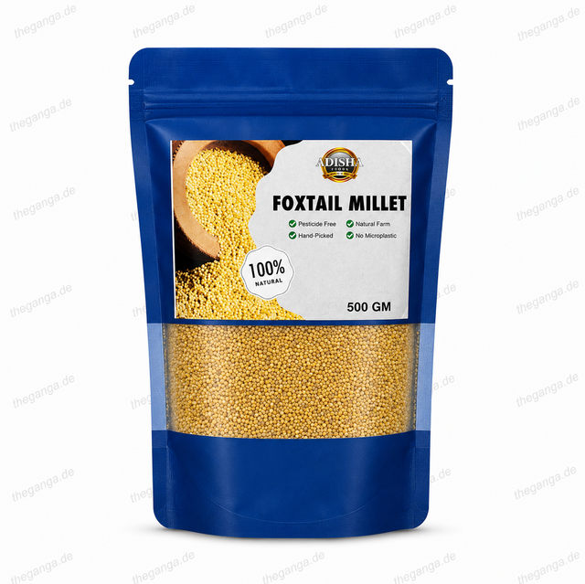 ADISHA FOXTAIL MILLET 500 GM - BB 31.10.2026