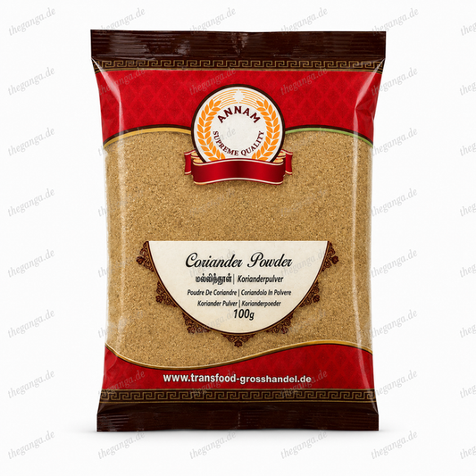 ANNAM CORIANDER POWDER (KORIANDERPULVER) 100g