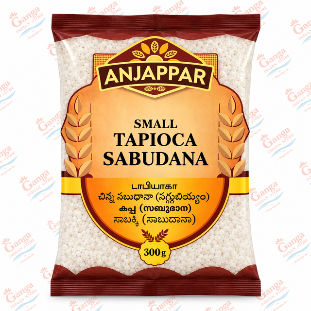ANJAPPAR SAGO (TAPIOCA SMALL) 300g