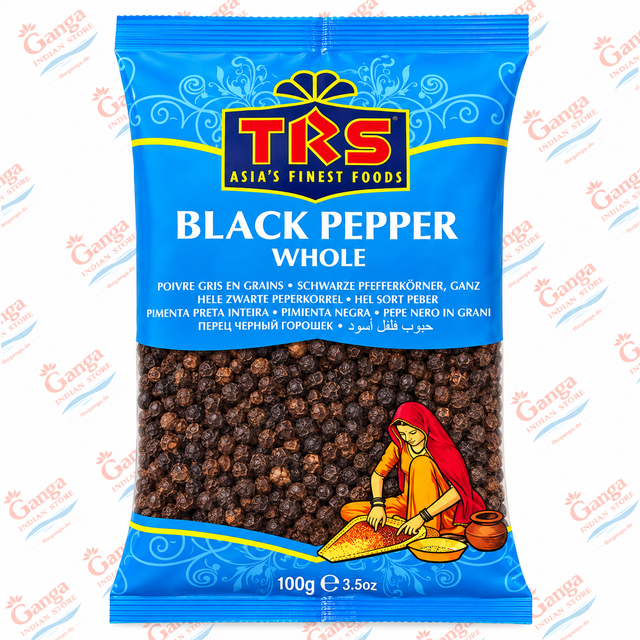 TRS BLACK PEPPER WHOLE 100g