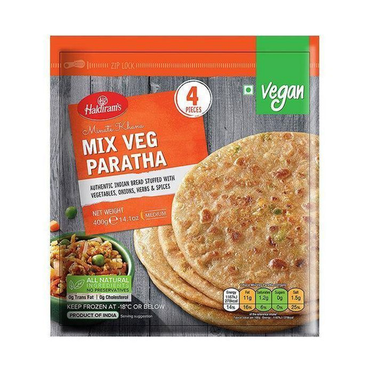 HALDIRAM FROZ. MIX VEG. PARATHA 400g