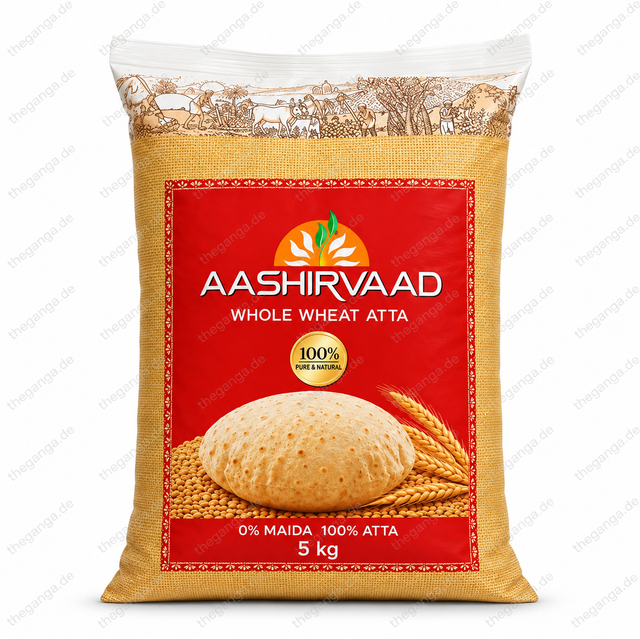 AASHIRVAAD ATTA WHOLE WHEAT 5 kg