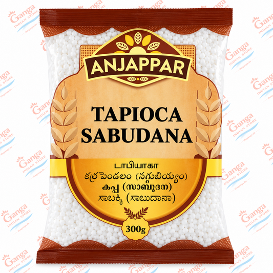 ANJAPPAR SAGO (TAPIOCA LARGE) 300g